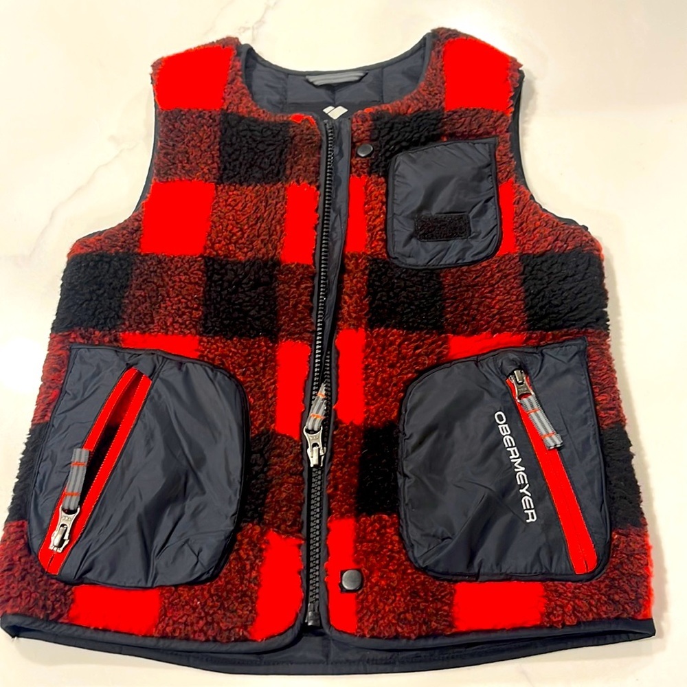 OBERMEYER Little Boys Explorer Vest size 6 - EUC